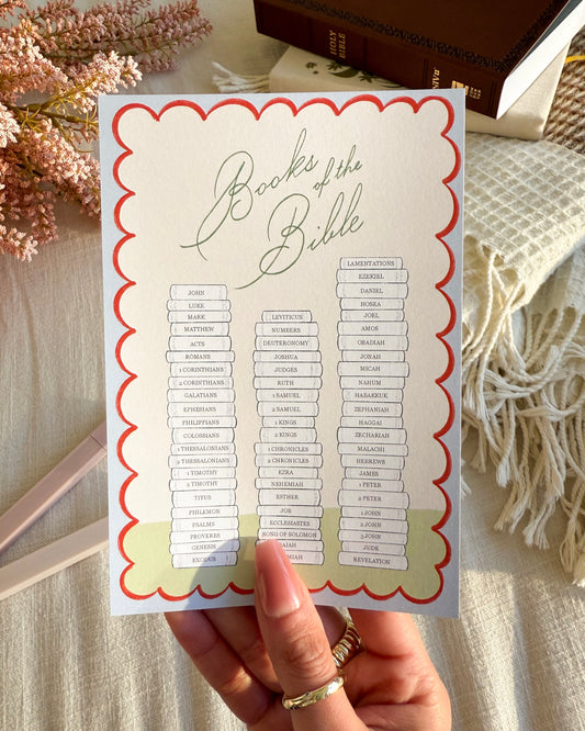 Bible Tracking Sticker - Suggested Reading Order