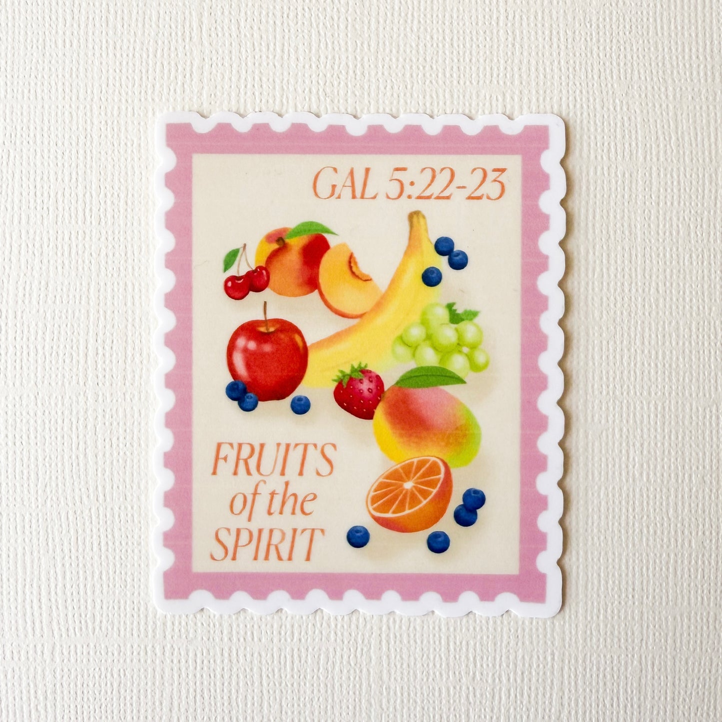 Fruit of the Spirit Stamp Sticker