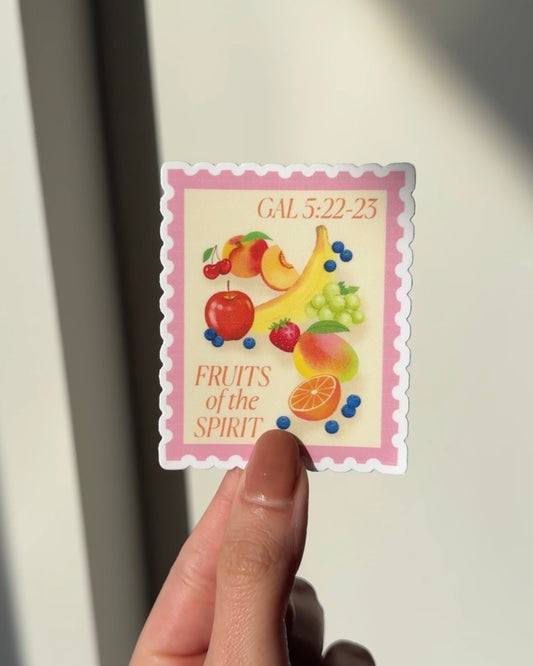 Fruit of the Spirit Stamp Sticker