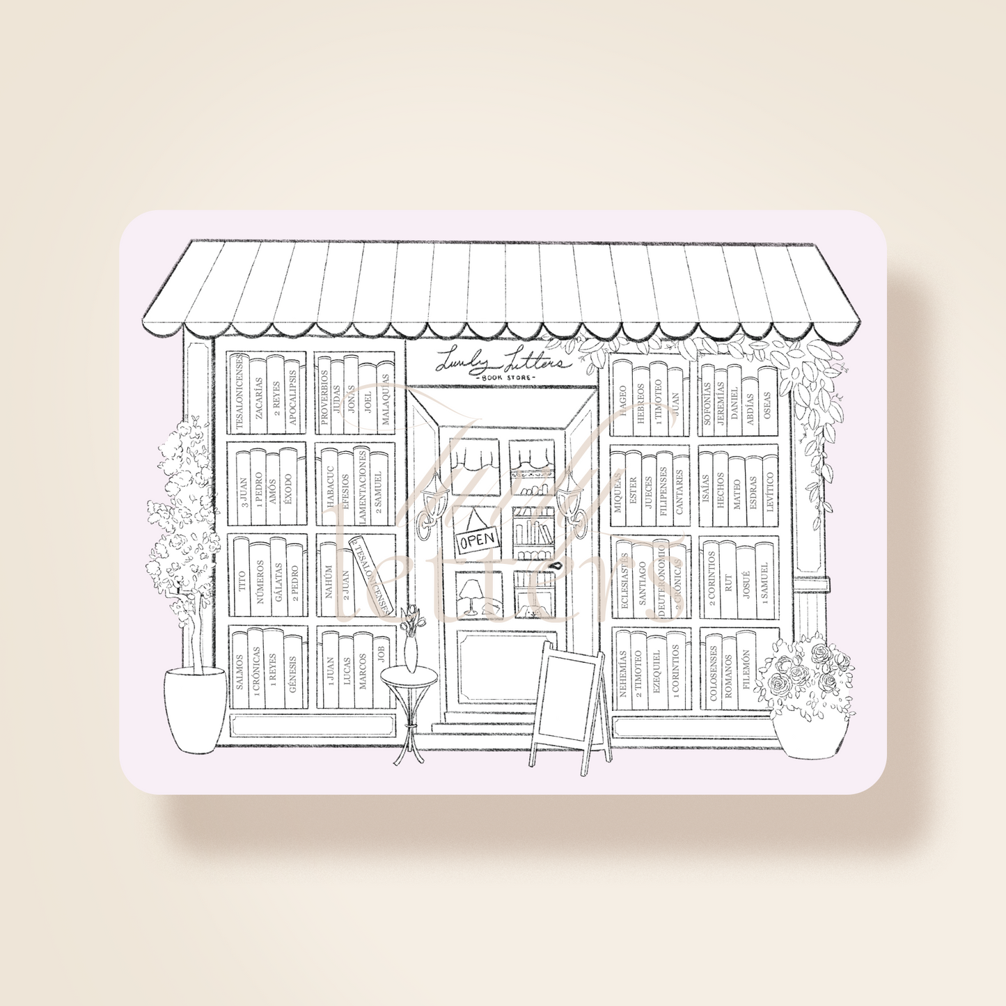 Bible Tracking Sticker - Storefront Blank