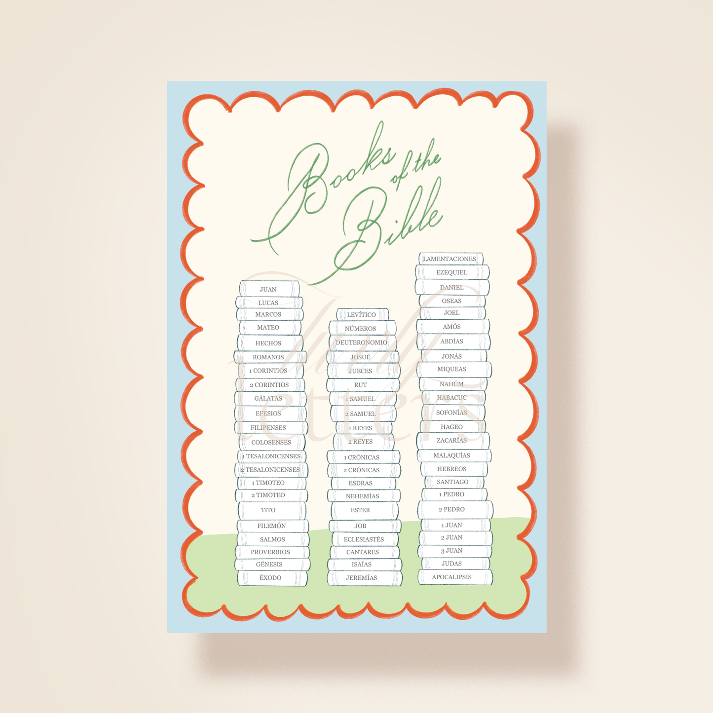 Bible Tracking Sticker - Suggested Reading Order