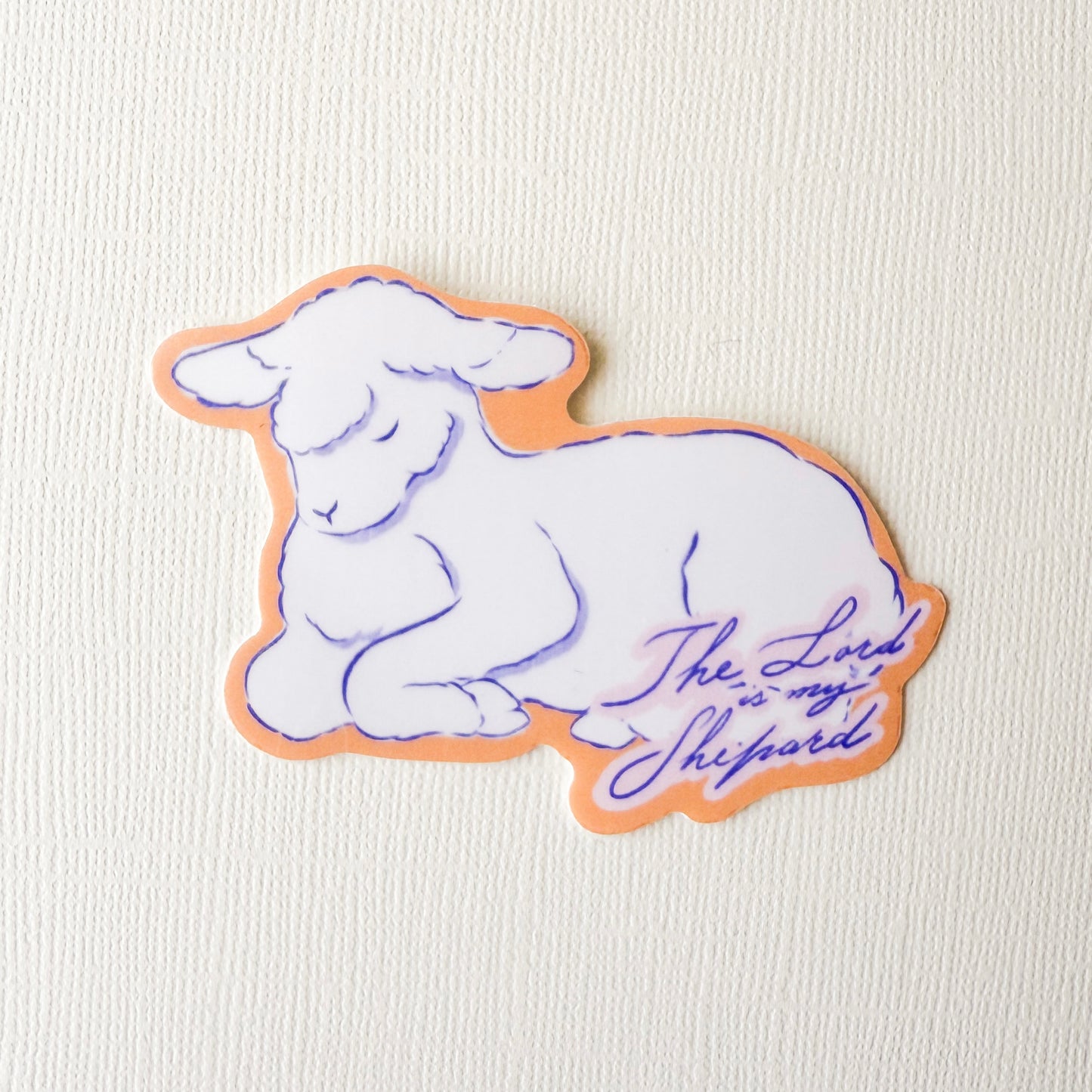 The Lord is my Shepherd Sticker