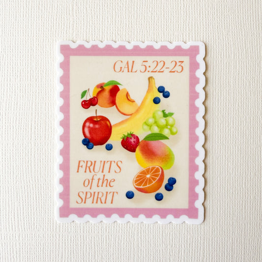Fruit of the Spirit Stamp Sticker